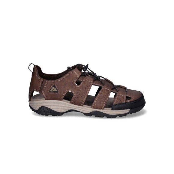 New Ozark Trail Men’s Brown Outdoor Round Toe Fisherman Slide Sandals Shoes S 11 - Picture 3 of 5